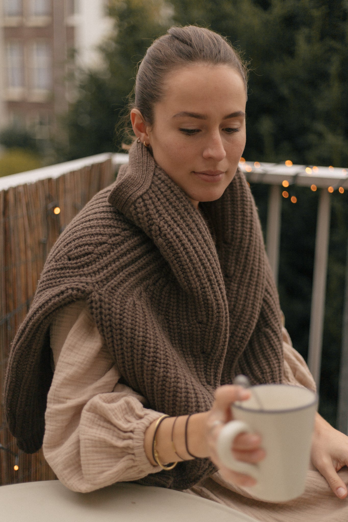 Juno Wool Knit Cardigan