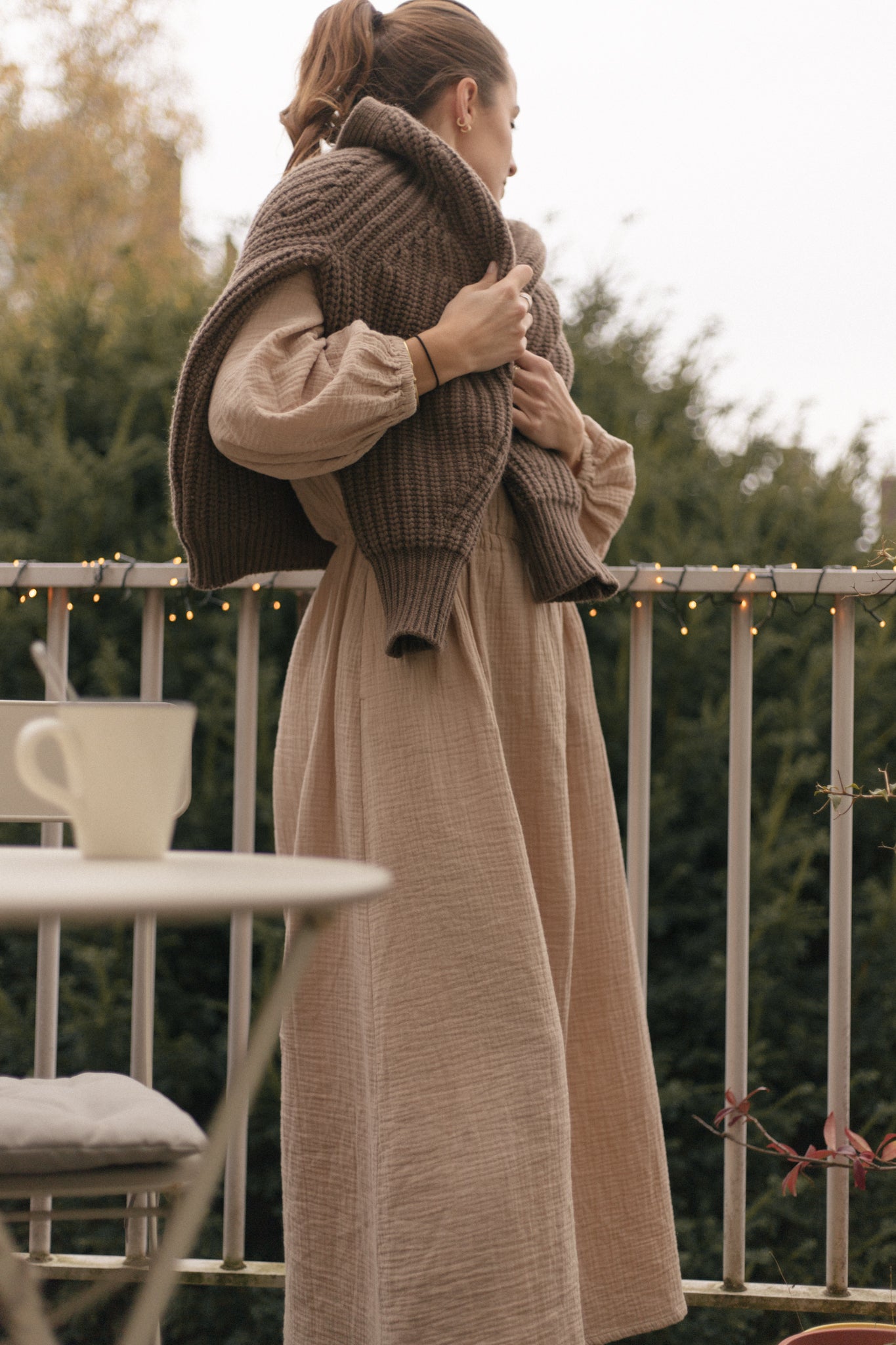 Juno Wool Knit Cardigan