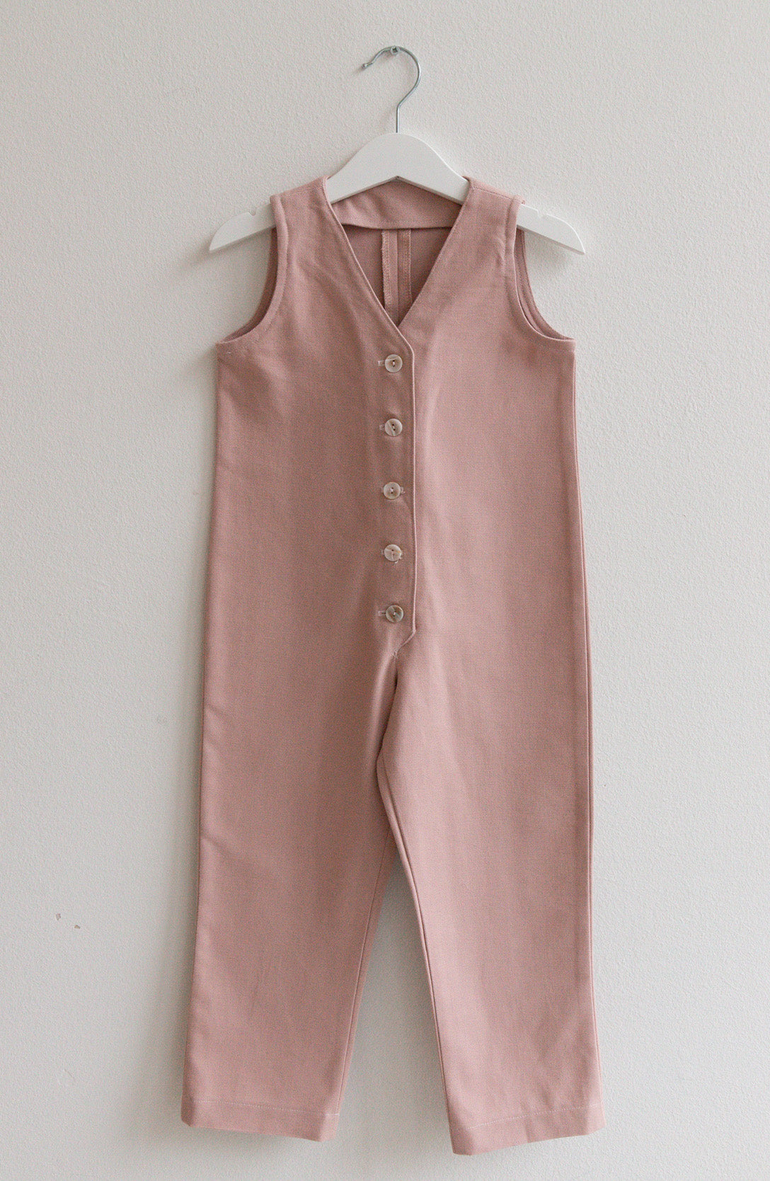 Mini Kids Jumpsuit - Soft Pink