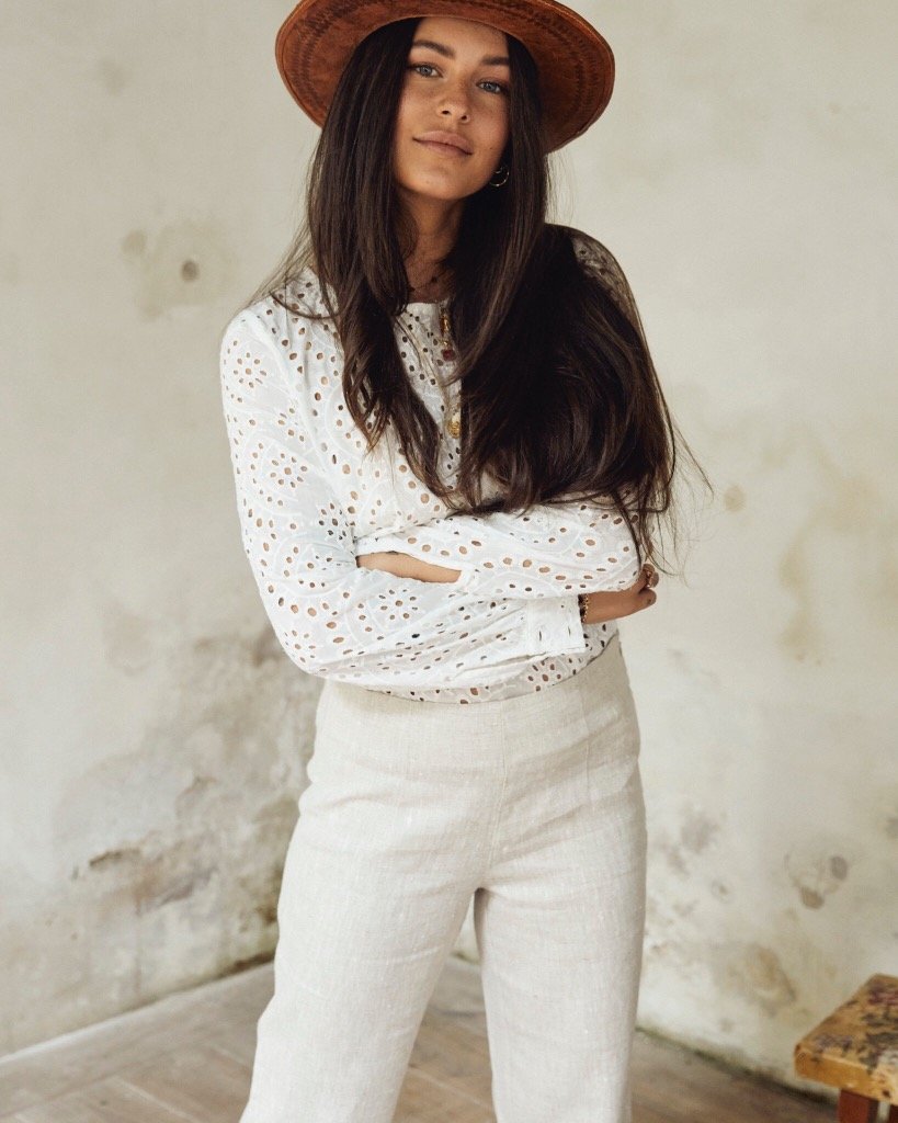 Frankie Blouse - Ecru