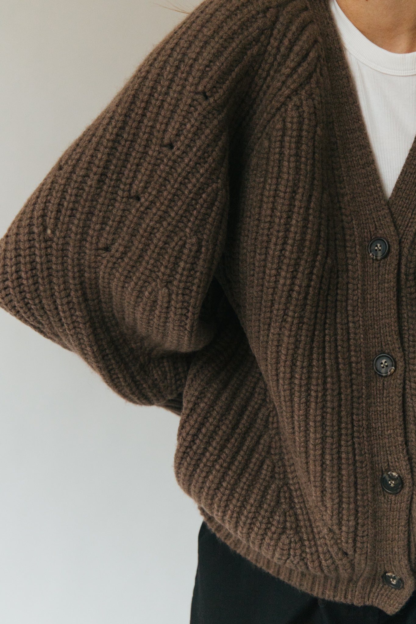 Juno Wool Knit Cardigan