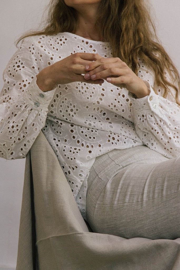 Frankie Blouse - Ecru