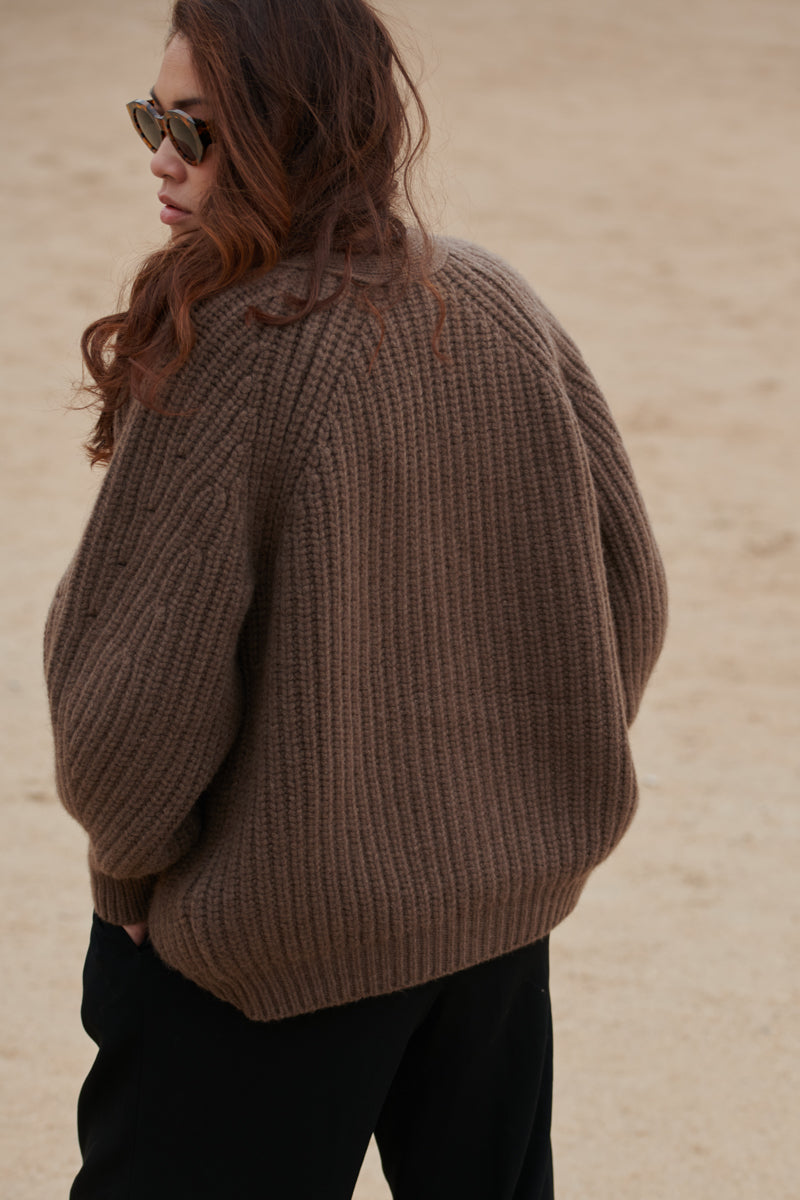 Juno Wool Knit Cardigan