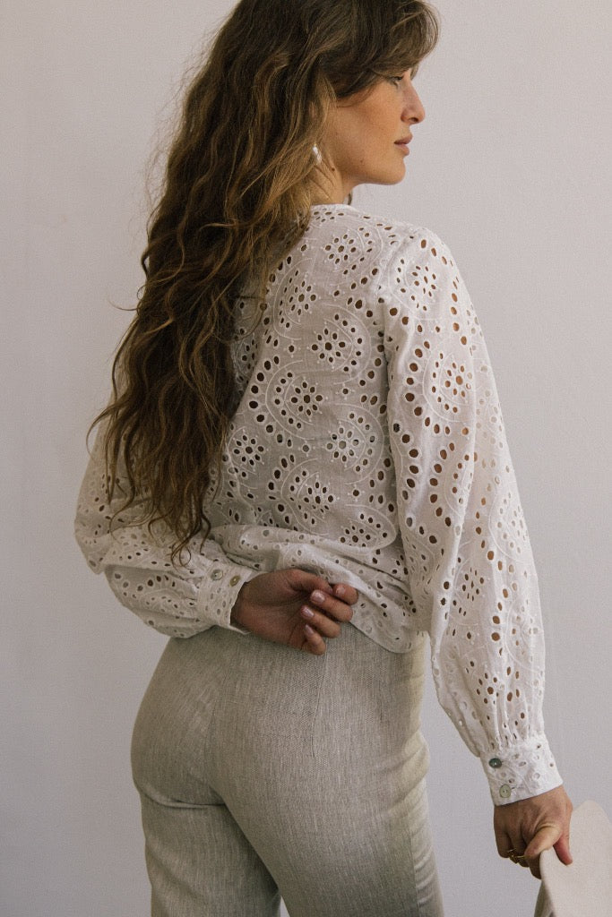 Frankie Blouse - Ecru