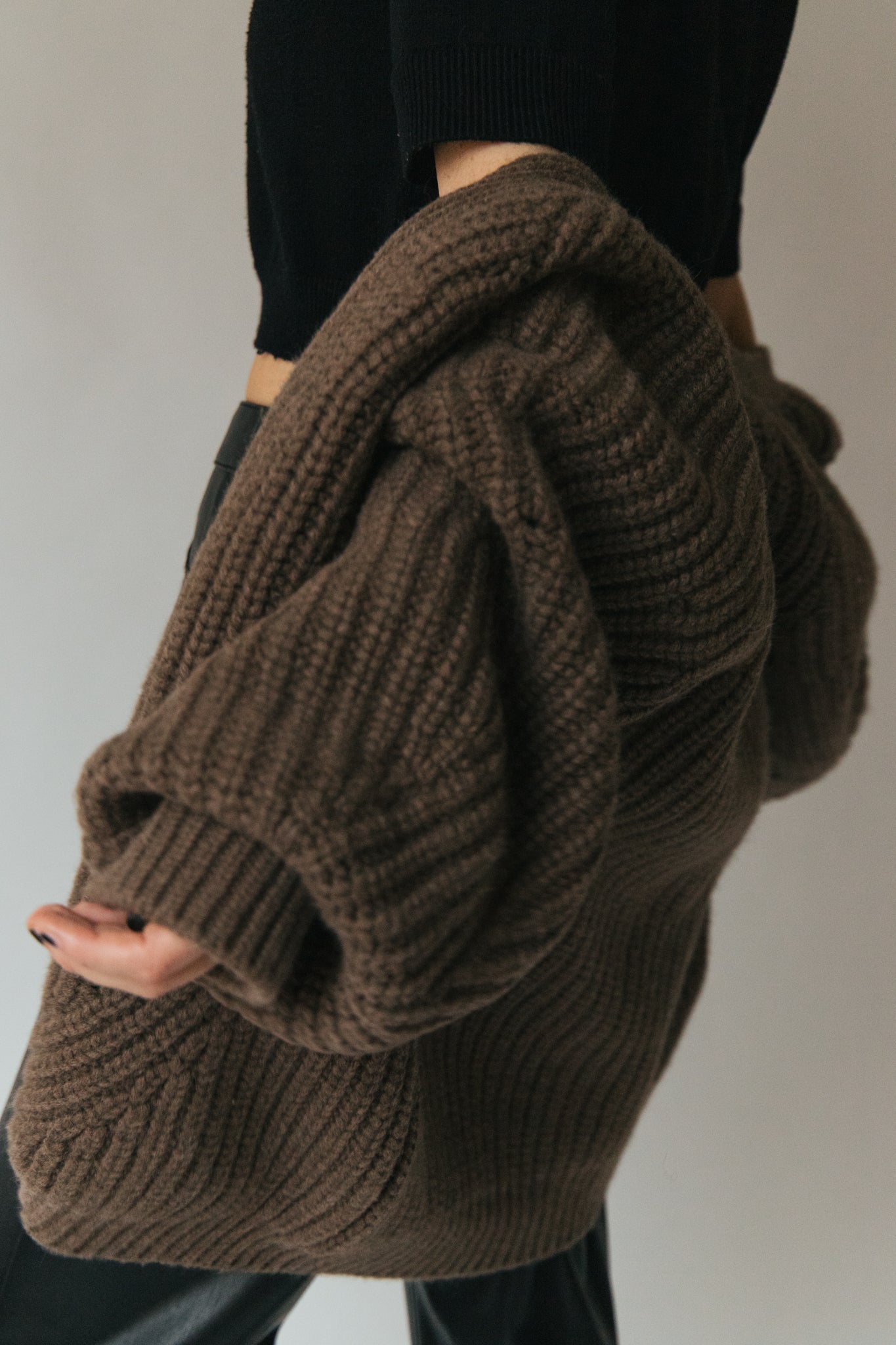 Juno Wool Knit Cardigan