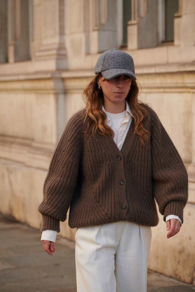 Juno Wool Knit Cardigan