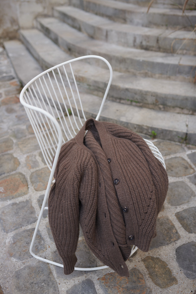 Juno Wool Knit Cardigan