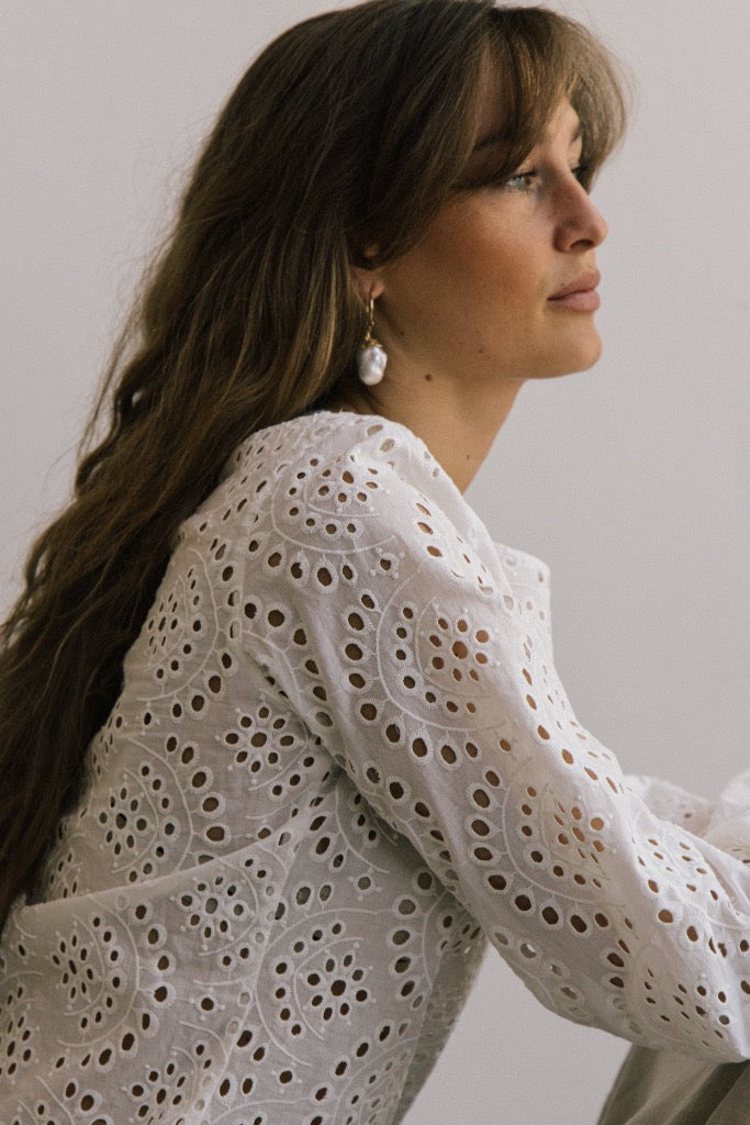 Frankie Blouse - Ecru