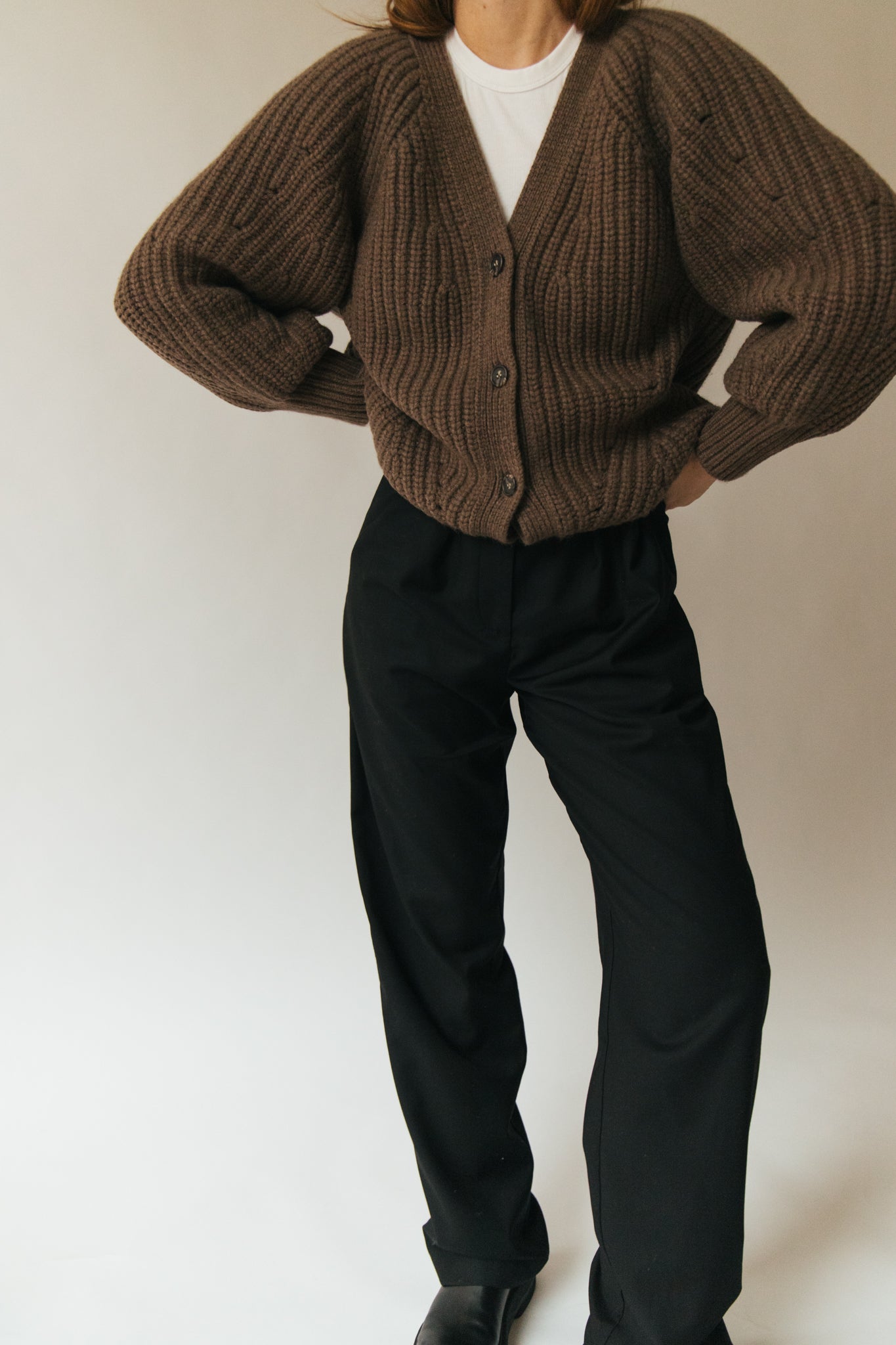 Juno Wool Knit Cardigan