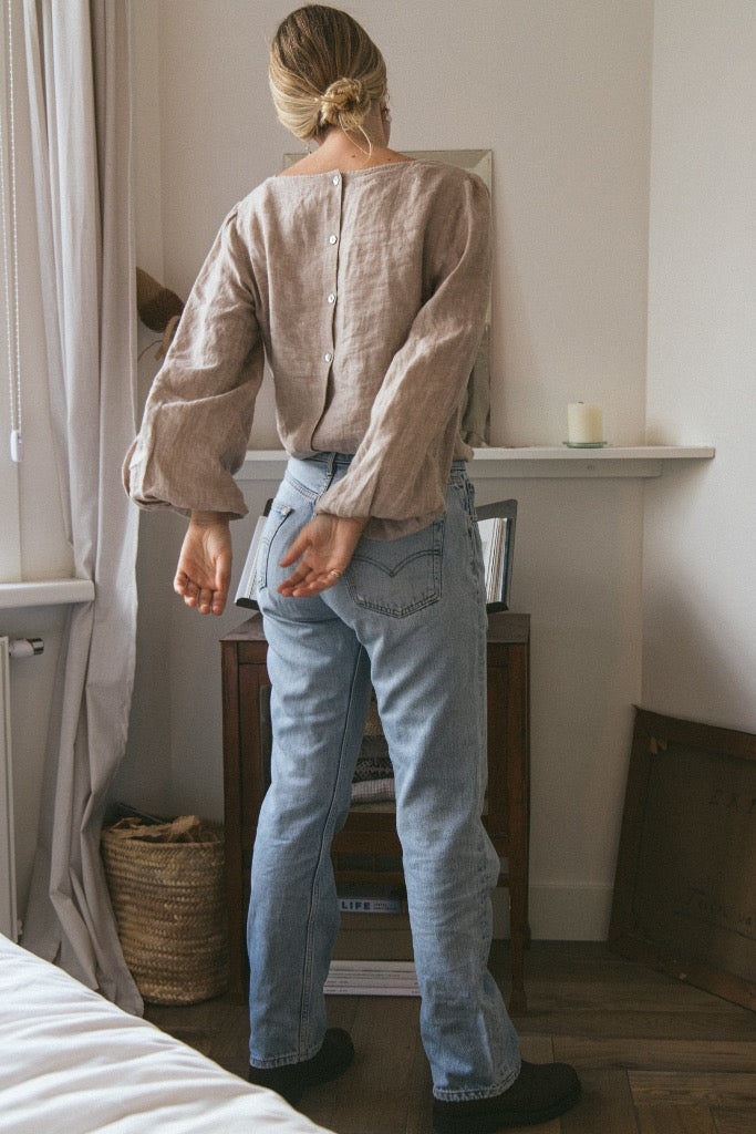 Sigourney Linen Blouse