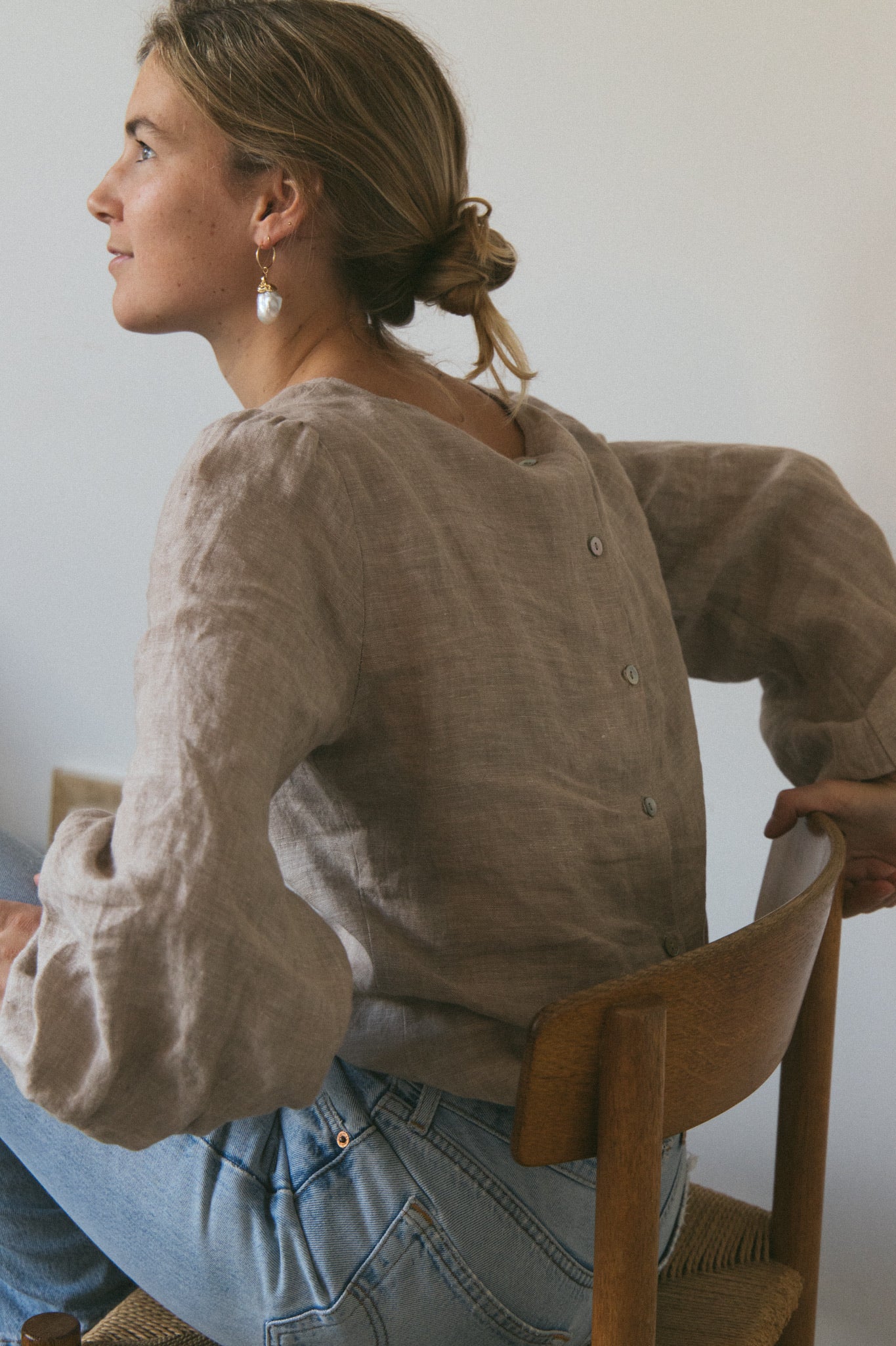 Sigourney Linen Blouse